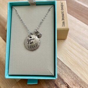 Lisa Leonard "You are Loved" Necklace